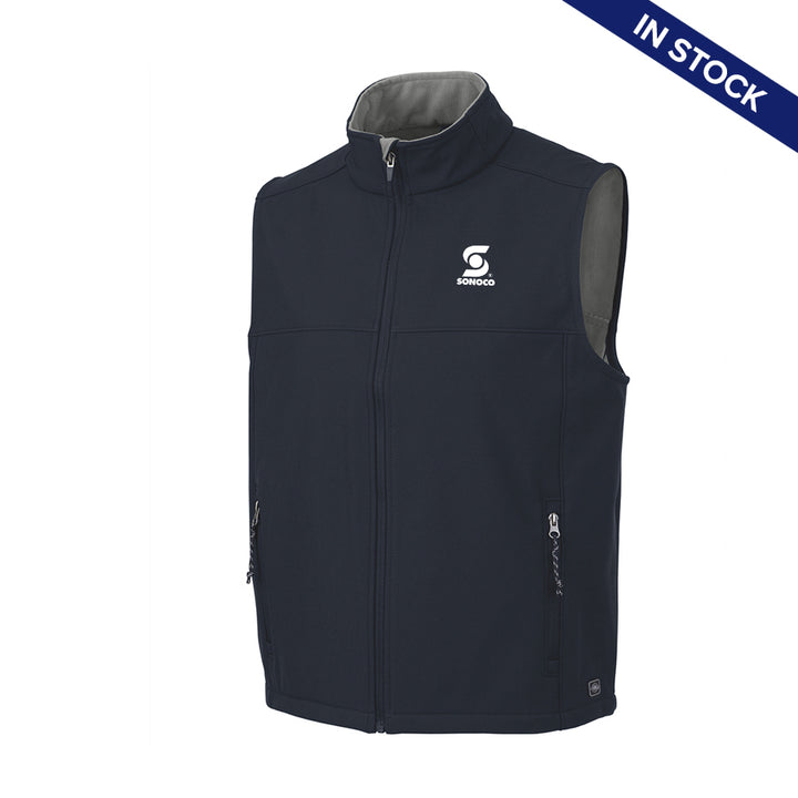 Sonoco Men's Soft Shell Vest POS