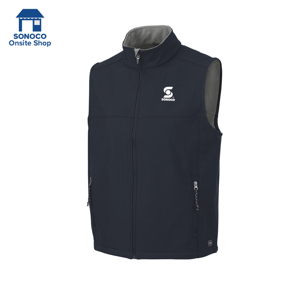 Sonoco Men's Soft Shell Vest POS