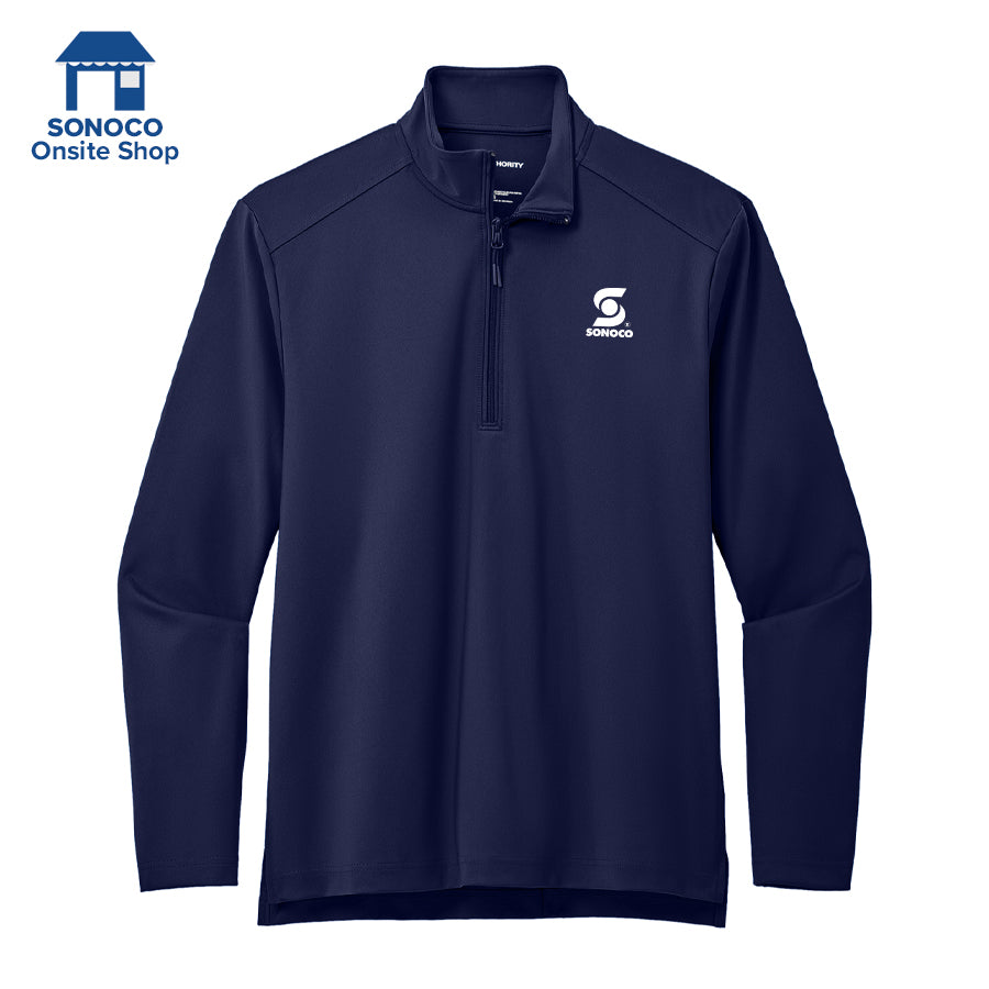 Sonoco C-FREE Double Knit 1/4-Zip POS